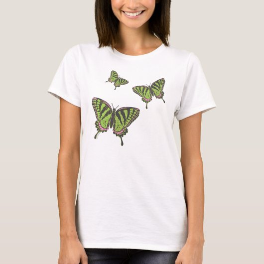 Keltische Swallowtail Vrouwen Licht Shirt (Voorkant)