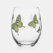 Keltische Swallowtail Wijnglas Zonder Voet (Rechts)