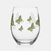 Keltische Swallowtail Wijnglas Zonder Voet (Links)