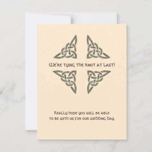 Keltische symbolen Bewaar de datum (Achterkant)