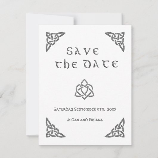 Keltische symbolen Bewaar de datum (Voorkant)