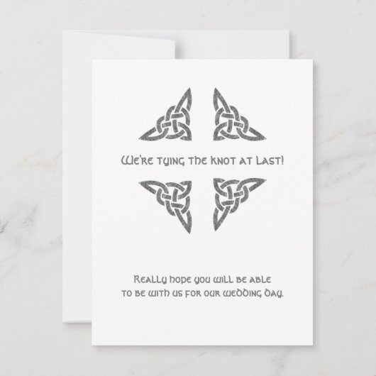 Keltische symbolen Bewaar de datum (Achterkant)