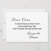 Keltische symbolen en bladeren kaart (Achterkant)