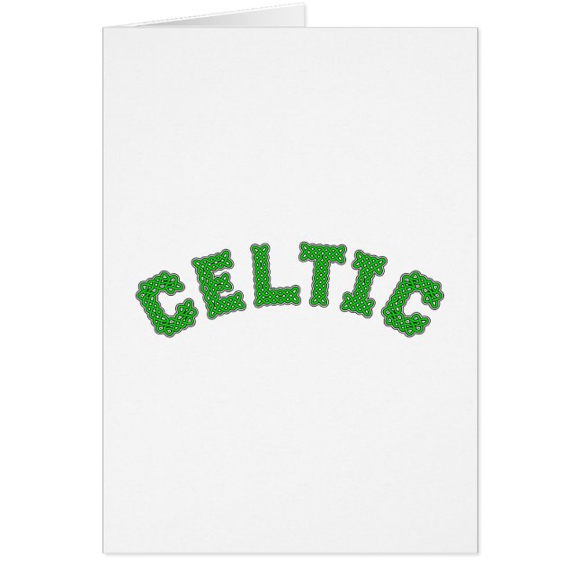 Keltische tekst (Voorkant)