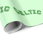 Keltische tekst cadeaupapier (Rol Hoek)