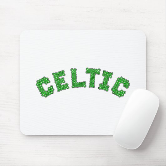 Keltische tekst muismat (Met muis)