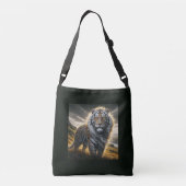 Keltische tijger crossbody tas (Achterkant)