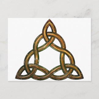 Keltische triquetra briefkaart