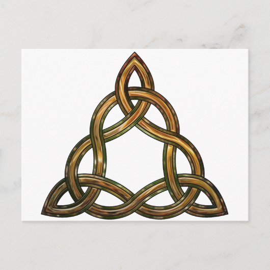Keltische triquetra briefkaart (Voorkant)