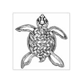 Keltische Turtle Rubber Stamp Rubberstempel (Afrduk)
