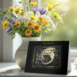 Keltische Vertrouwde Dragon Vaderdag Kaart