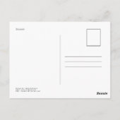 Keltische vis briefkaart (Achterkant)