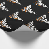 Keltische vogel cadeaupapier (Hoek)