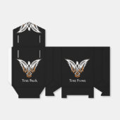 Keltische Vogel Favorieten Box Bedankdoosjes (Uitgevouwen)