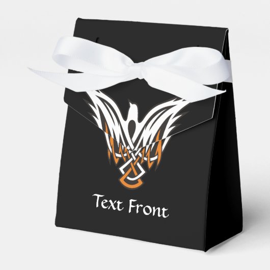 Keltische Vogel Favorieten Box Bedankdoosjes (Voorkant Zijde)