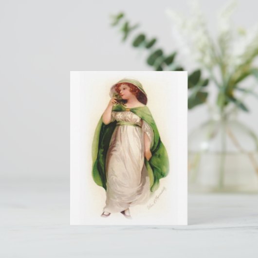  Keltische vrouw Briefkaart (Staand voorkant)