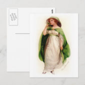  Keltische vrouw Briefkaart (Voorkant / Achterkant)