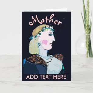 Keltische Vrouw Kaarten, voeg tekst toe, Aankondiging