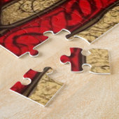 Keltische Welshe Knoopwerk Legpuzzel (Zijkant)