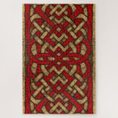 Keltische Welshe Knoopwerk Legpuzzel (Verticaal)