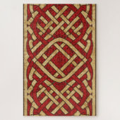 Keltische Welshe Knoopwerk Legpuzzel (Verticaal)
