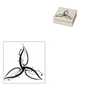 Keltische wijnstokken kunststempel rubberstempel (Gestempeld)