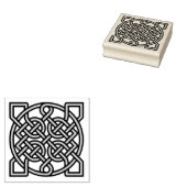 Keltische zeemansknoop rubberstempel (Gestempeld)