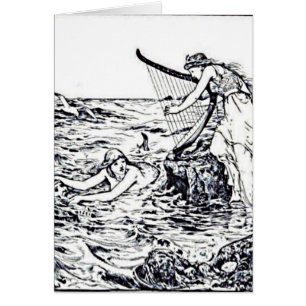 Keltische zeemeermin Ierse Siren sprookje