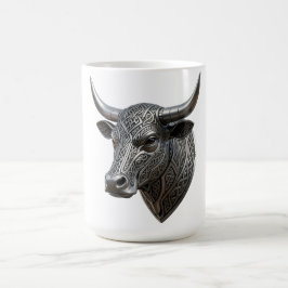 Keltische Zilveren Stierenkop Viking Keltisch Koffiemok