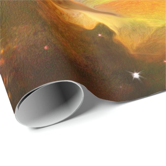 Keltische zonnebloemen Art Gift Wrap Cadeaupapier (Rol Hoek)