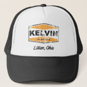 Kelvin-benzine (verhit) trucker pet (Voorkant)