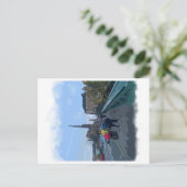 Kelvinbridge Glasgow, Schotland briefkaart (Staand voorkant)