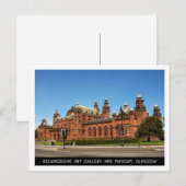 Kelvingrove Art Gallery and Museum, Glasgow Briefkaart (Voorkant / Achterkant)