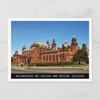 Kelvingrove Art Gallery and Museum, Glasgow Briefkaart