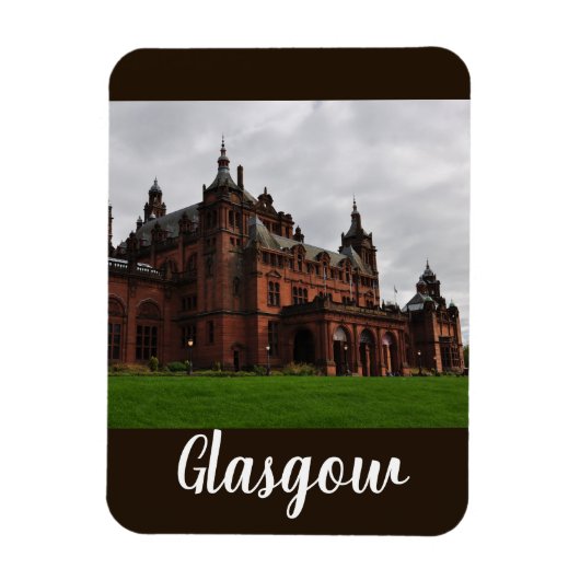 Kelvingrove Glasgow Foto Magneet (Verticaal)
