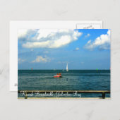 Kemah Boardwalk Galveston Bay Briefkaart (Voorkant / Achterkant)