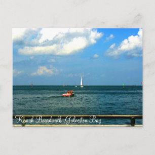 Kemah Boardwalk Galveston Bay Briefkaart