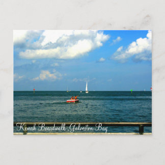 Kemah Boardwalk Galveston Bay Briefkaart