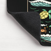 Kemah Tx Cute Beach Vacation Sea Turtle Lover  Muismat (Hoek)