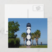 Kemah, TX Lighthousepostcard Briefkaart (Voorkant / Achterkant)