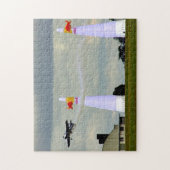 Kemble Airfield Air Racing Gloucestershire England Legpuzzel (Verticaal)