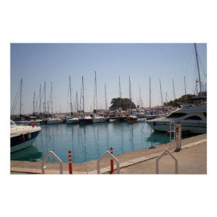 Kemer Yacht Club Perfect Poster