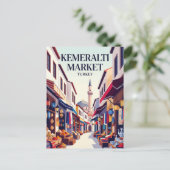 Kemeraltı Markt Turkije Briefkaart (Staand voorkant)