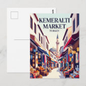 Kemeraltı Markt Turkije Briefkaart (Voorkant / Achterkant)