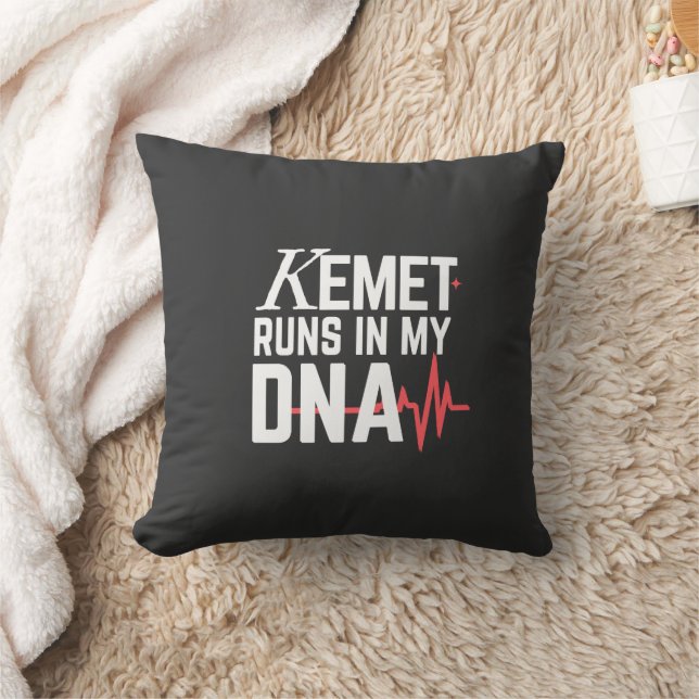 Kemet loopt door mijn DNA |  Kussen (Deken)