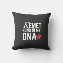 Kemet loopt door mijn DNA | Kussen