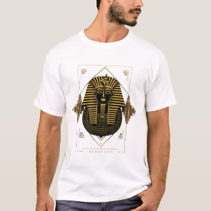 Kemet Lux Koninklijke Pharao Minimalistische Egy T-shirt