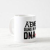 Kemet Runs in My DNA |  Koffiemok (Voorkant links)