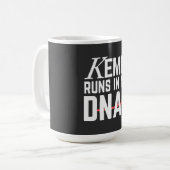 Kemet Runs in My DNA |  Koffiemok (Voorkant links)