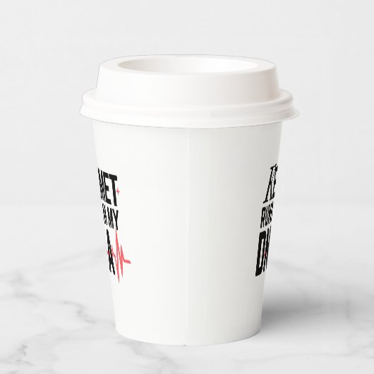 Kemet Runs in My DNA |  Papieren Bekers (Rechts)